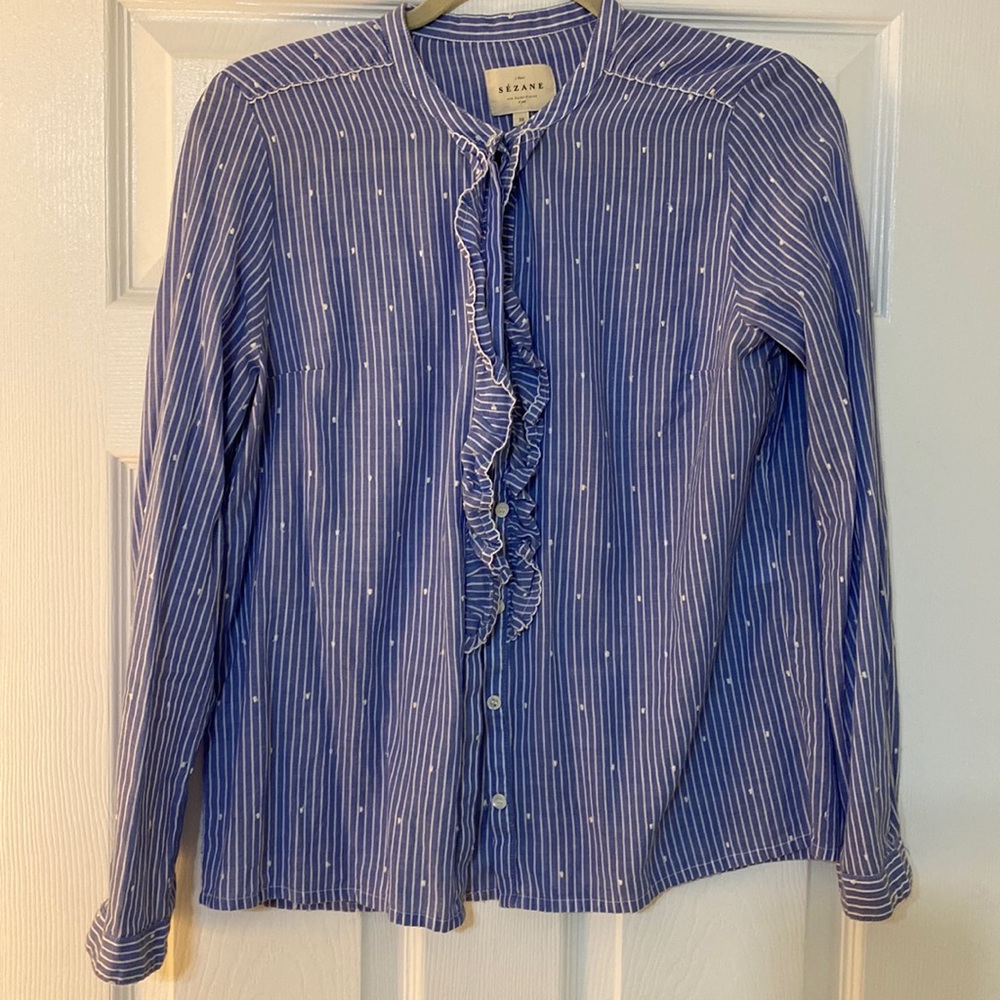 Sezanne button down blouse